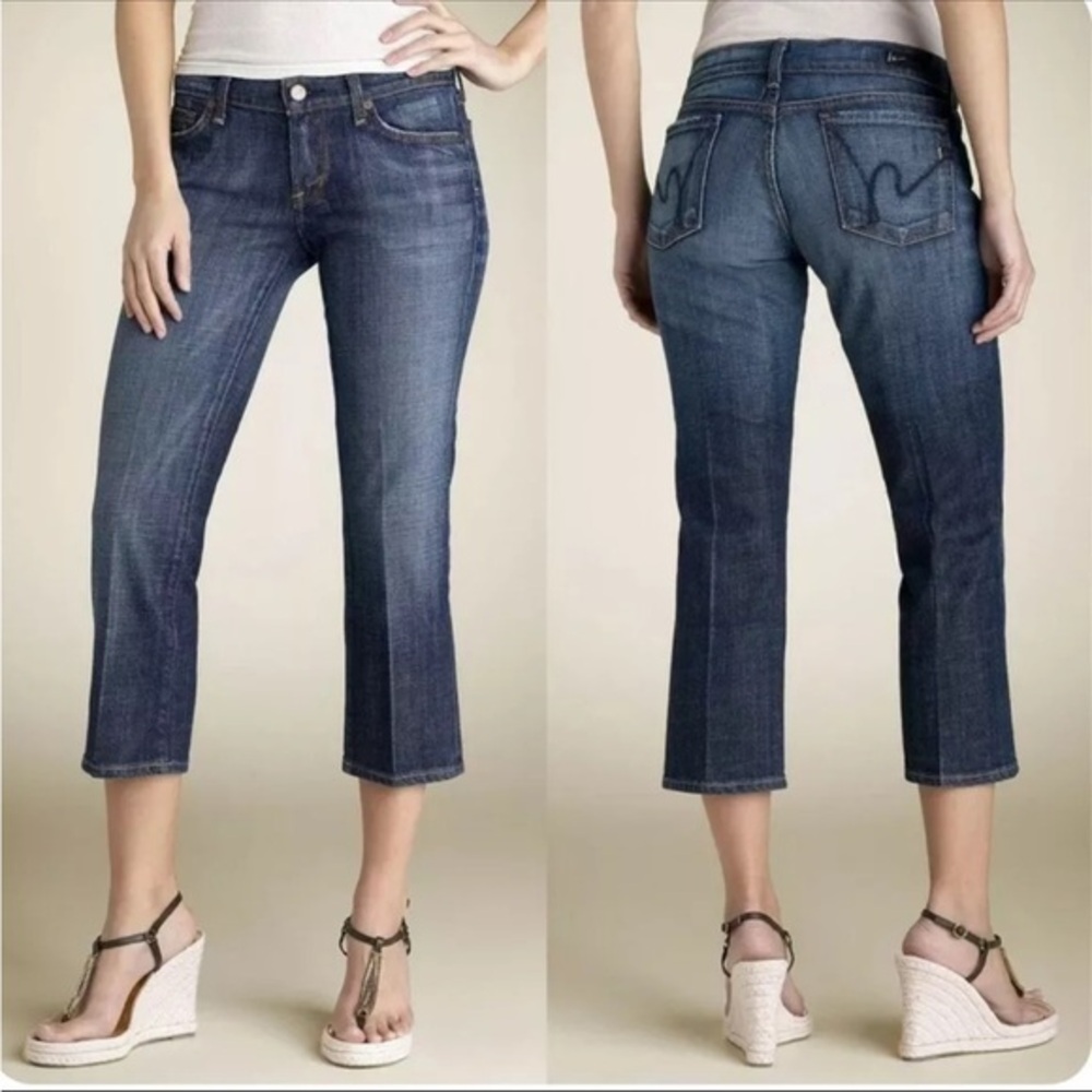 Citizen of Humanity Kelly #063 low waist cropped